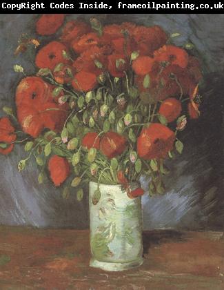Vincent Van Gogh Vase wtih Red Poppies (nn040